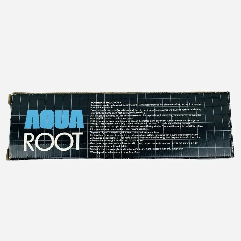 RARE Vintage Aqua Root Acrylic Propagation System Linney Products England Grow